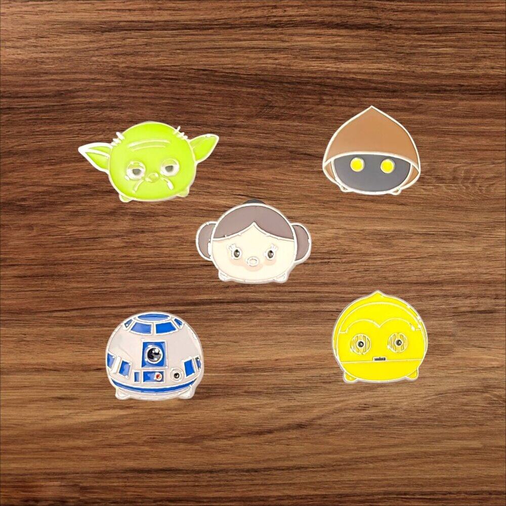 5 Star Wars Disney Parks Trading Pins, Plus 2 Bonus Pins